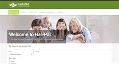 Desktop Screenshot of har-par.com